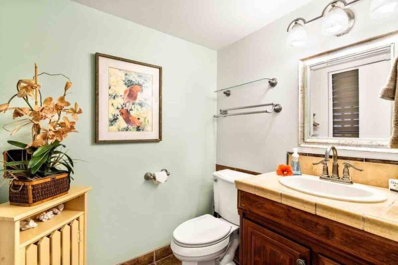 Family Friendly Kailua Bay View Ac Free Parking Walk To Kailua Village Exteriör bild
