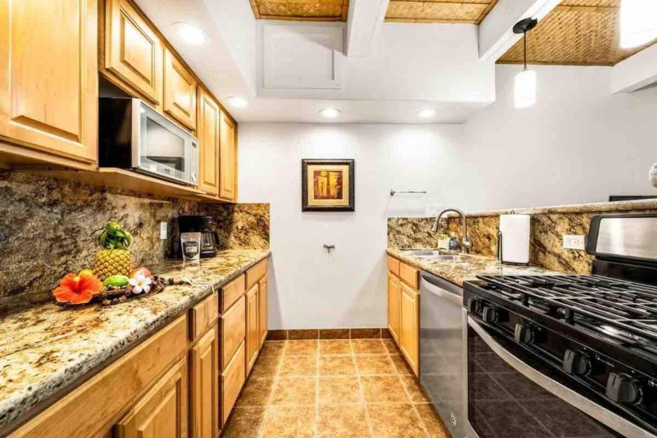 Family Friendly Kailua Bay View Ac Free Parking Walk To Kailua Village Exteriör bild