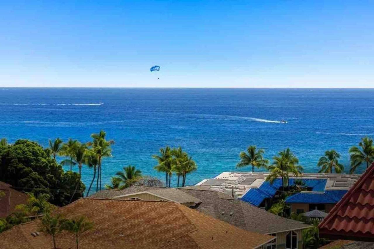 Family Friendly Kailua Bay View Ac Free Parking Walk To Kailua Village Exteriör bild