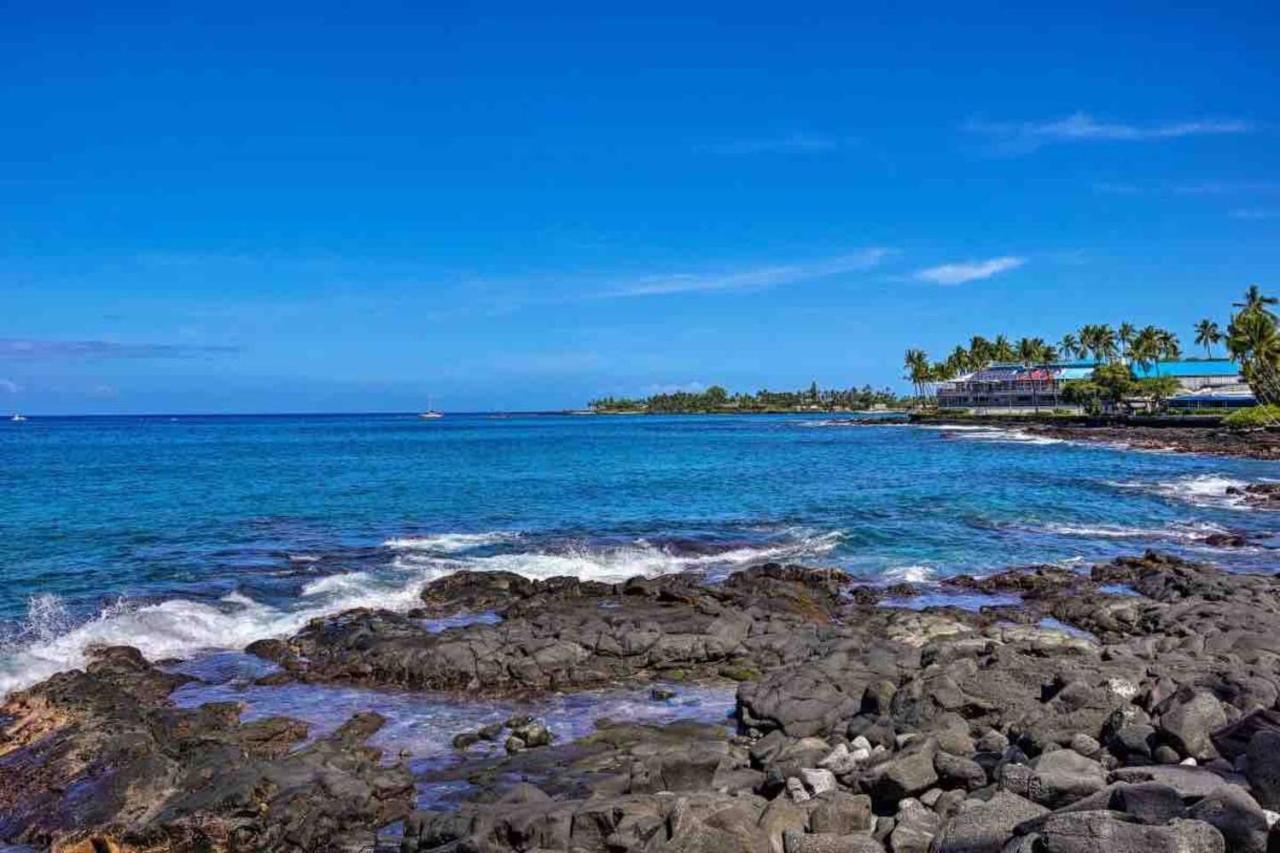 Family Friendly Kailua Bay View Ac Free Parking Walk To Kailua Village Exteriör bild