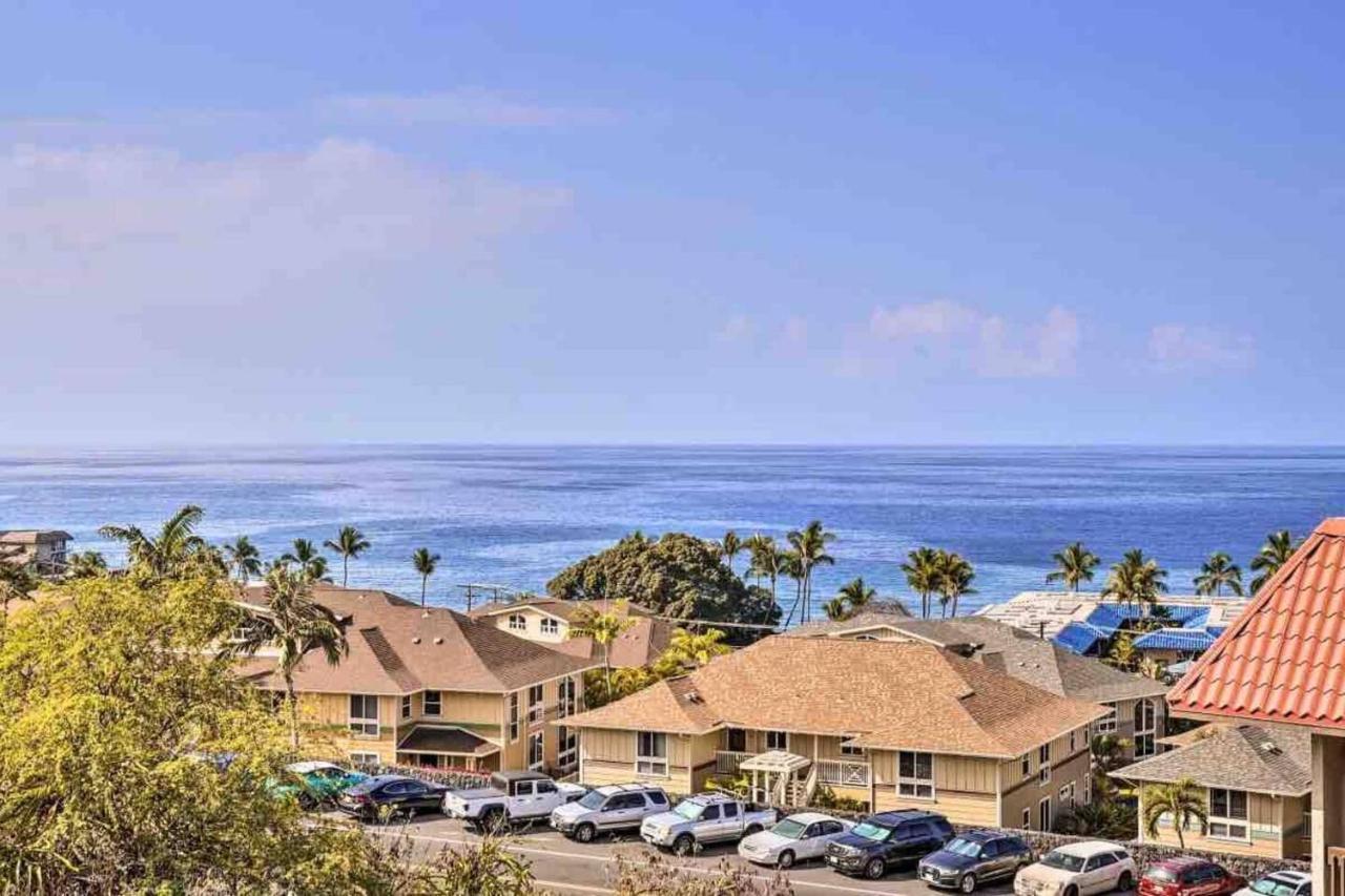 Family Friendly Kailua Bay View Ac Free Parking Walk To Kailua Village Exteriör bild