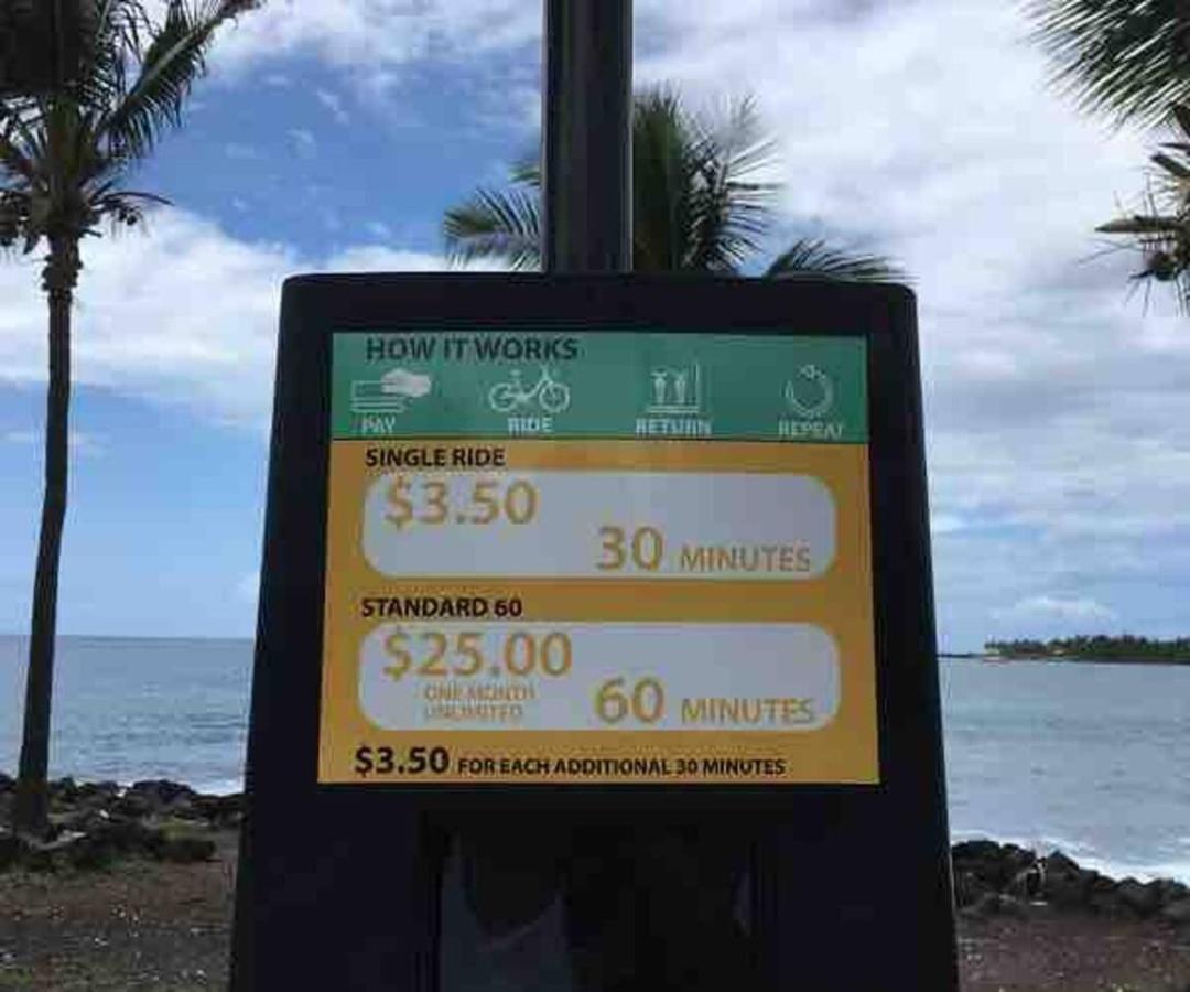 Family Friendly Kailua Bay View Ac Free Parking Walk To Kailua Village Exteriör bild
